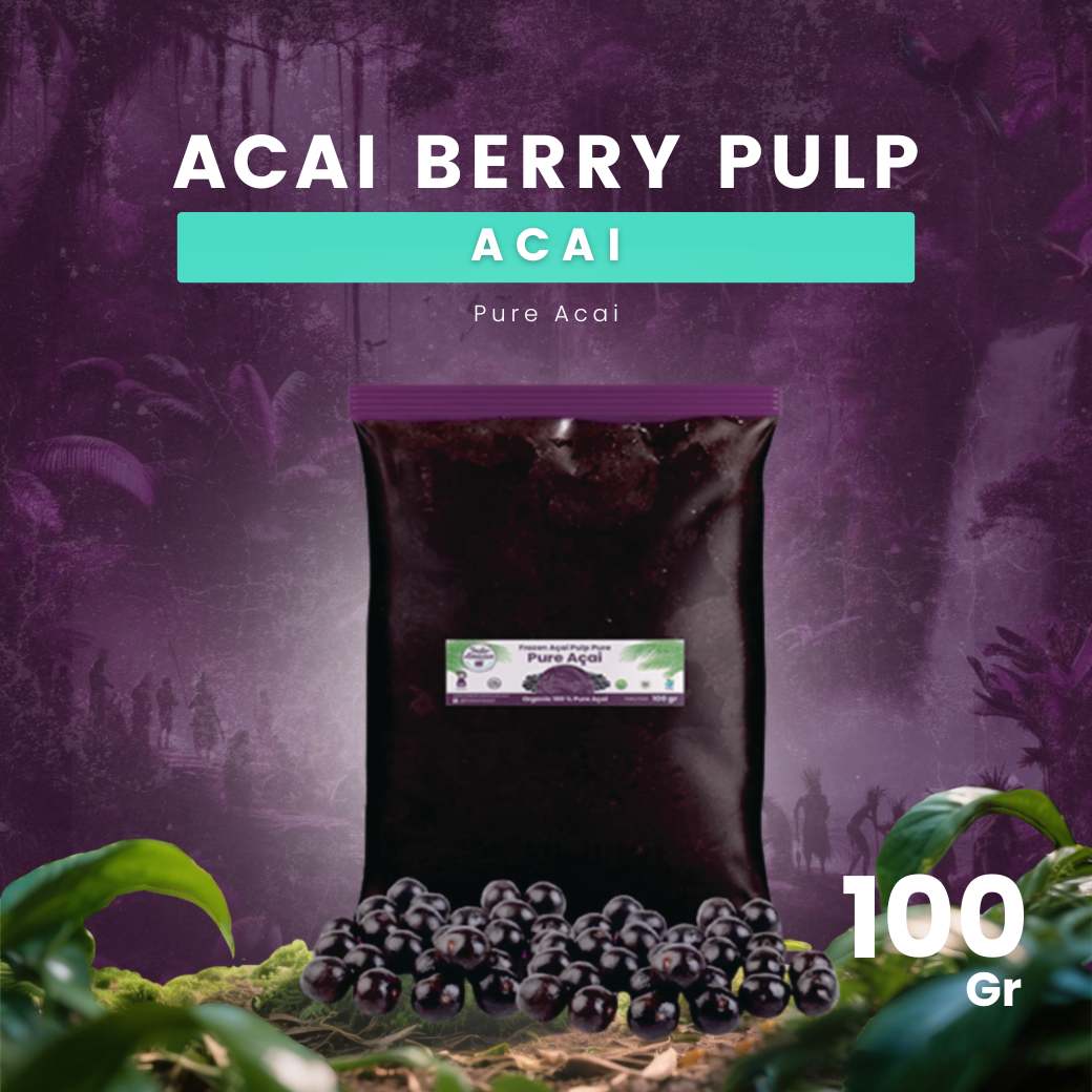 41 Frozen Organic Açai Berry Pulp Puree - Image 1